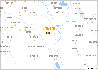 map of Vădeni