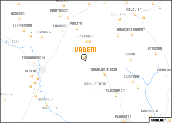 map of Vădeni
