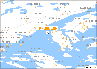 map of Vadholma