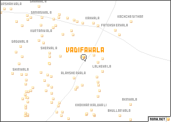 map of Vadifāwāla