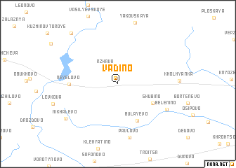 map of Vadino