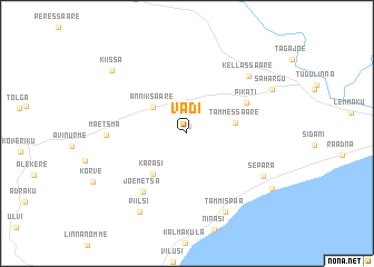 map of Vadi