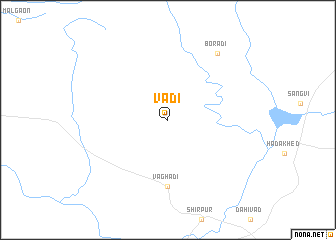 map of Vādi