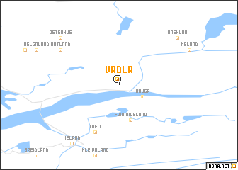 map of Vadla
