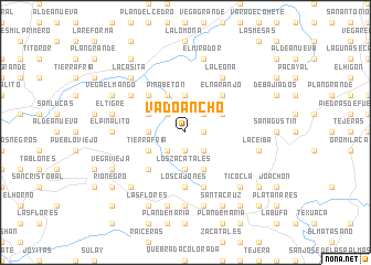 map of Vado Ancho