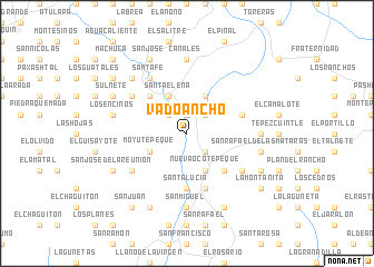 map of Vado Ancho