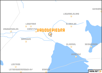 map of Vado de Piedra