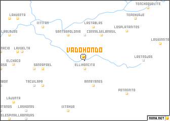 map of Vado Hondo