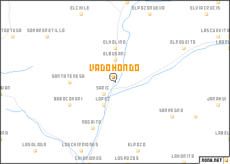 map of Vado Hondo