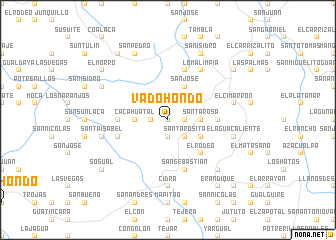 map of Vado Hondo