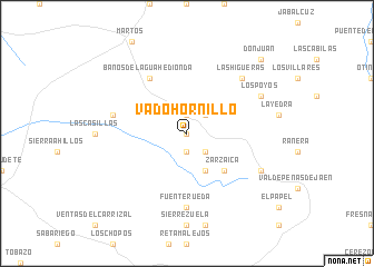 map of Vadohornillo