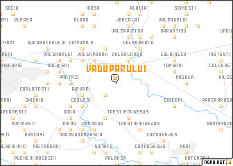 map of Vadu Parului