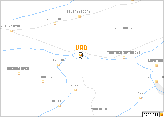 map of Vad