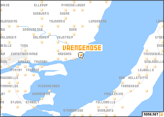 map of Vængemose