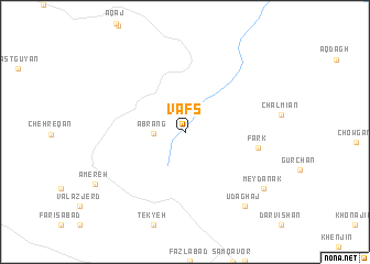 map of Vafs