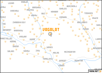 map of Vagalat