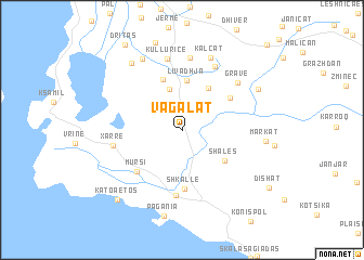 map of Vagalat