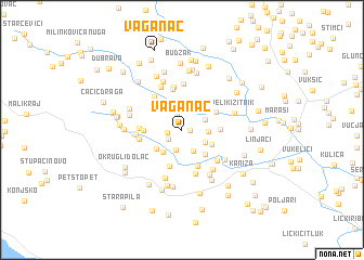 map of Vaganac