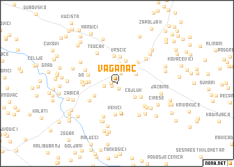 map of Vaganac