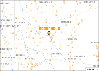 map of Vaganwāla