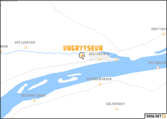 map of Vagaytseva