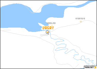 map of Vagay