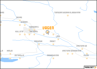 map of Vågen