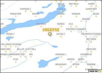 map of Vågerse