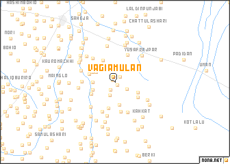 map of Vagia Mulan