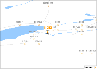 map of Vågi