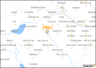 map of Vagli