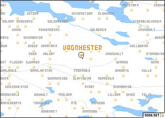 map of Vagnhester