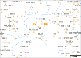 map of Vagovina