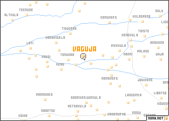 map of Vaguja