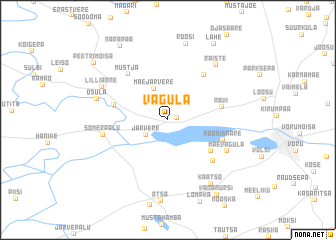 map of Vagula