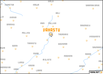 map of Vahastu