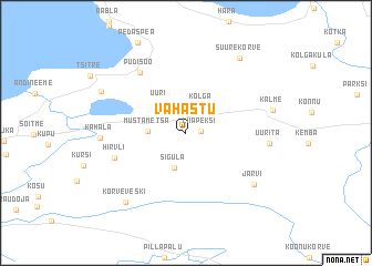 map of Vahastu