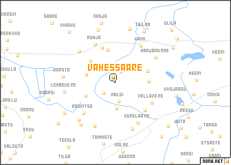 map of Vahessaare