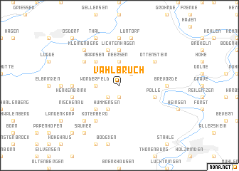 map of Vahlbruch