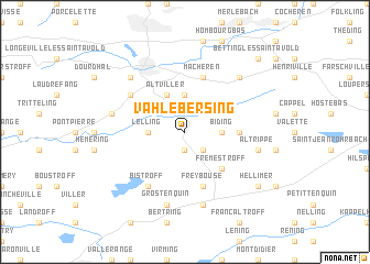 map of Vahl-Ebersing