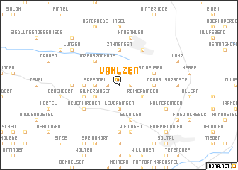 map of Vahlzen