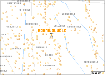 map of Vahniwālwāla