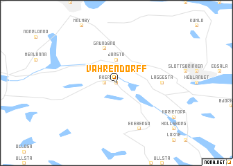 map of Vahrendorff