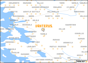 map of Vahterus