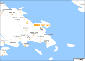 map of Vahtrepa