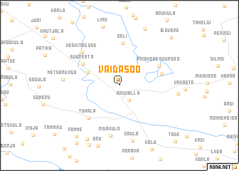 map of Vaidasoo