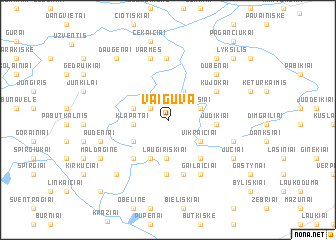 map of Vaiguva