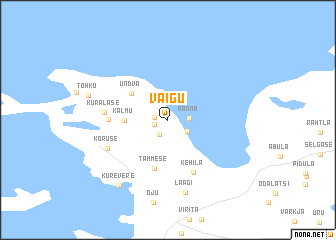 map of Vaigu
