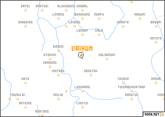 map of Vaihum