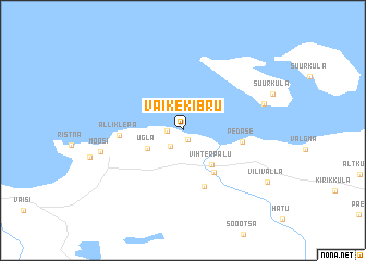 map of Väike-Kibru